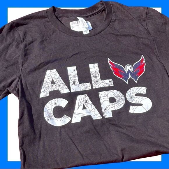 Washington Capitals Halloween tshirt NWT - Picture 1 of 3